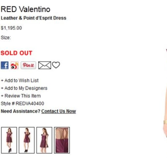 Valentino Leather Lace Burgundy Red Dress NWT Sz 6 - Picture 9 of 10